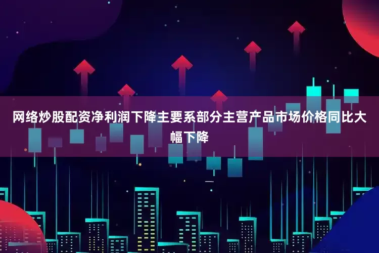网络炒股配资净利润下降主要系部分主营产品市场价格同比大幅下降